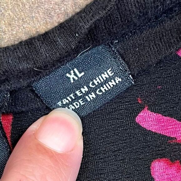 Tribal Floral Tank Top Blouse XL - Picture 7 of 11